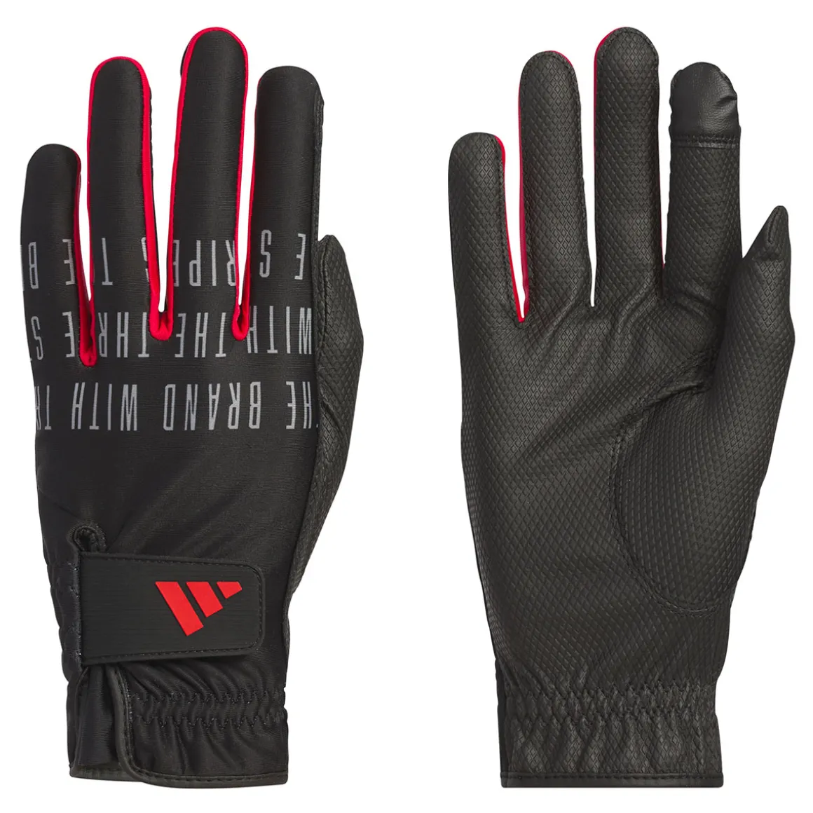 adidas 3 Stripe Winter Golf Glove - Pair