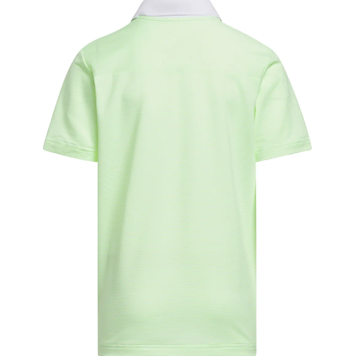 adidas Junior Striped Golf Polo Shirt