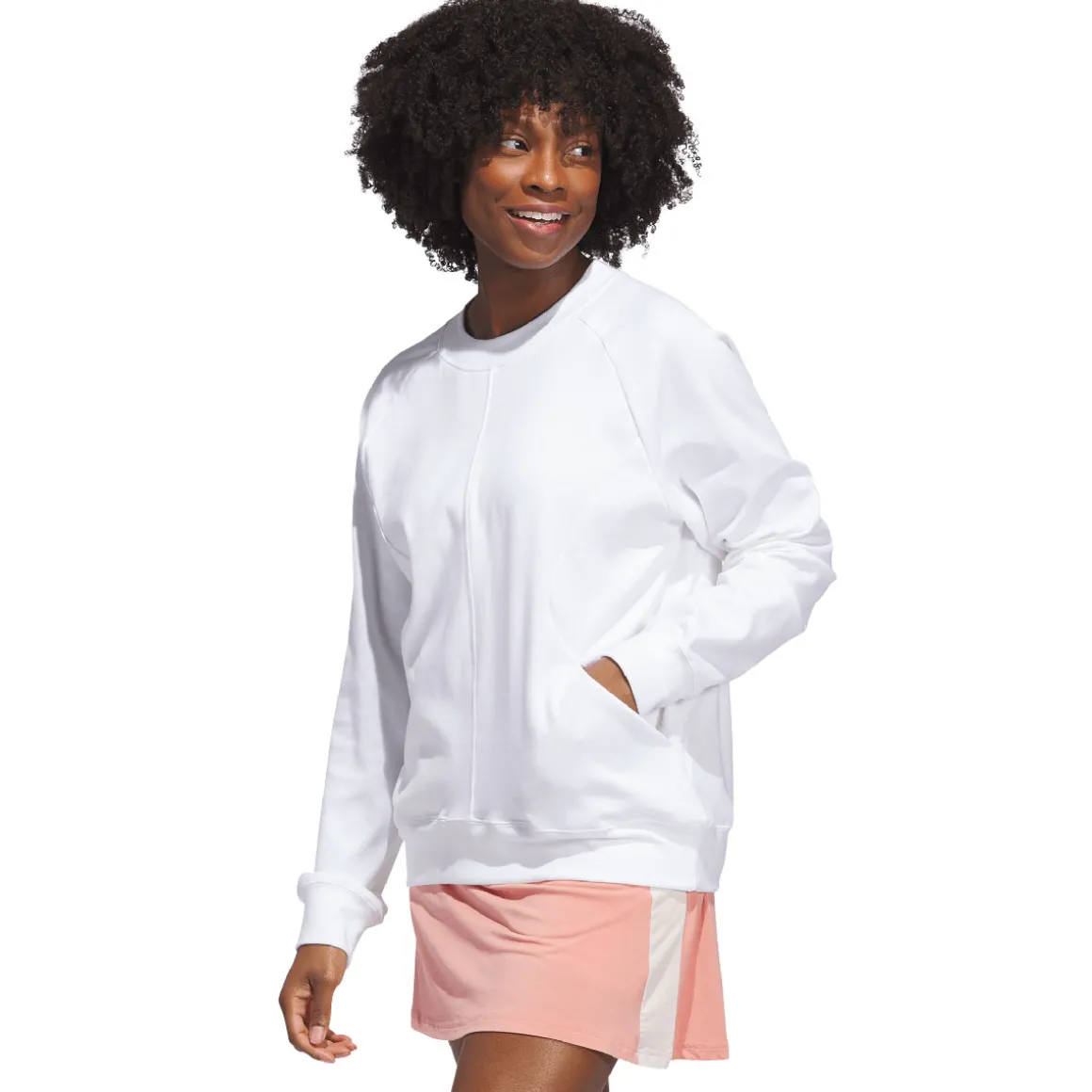 adidas Ladies Made With Nature Golf Mid Layer