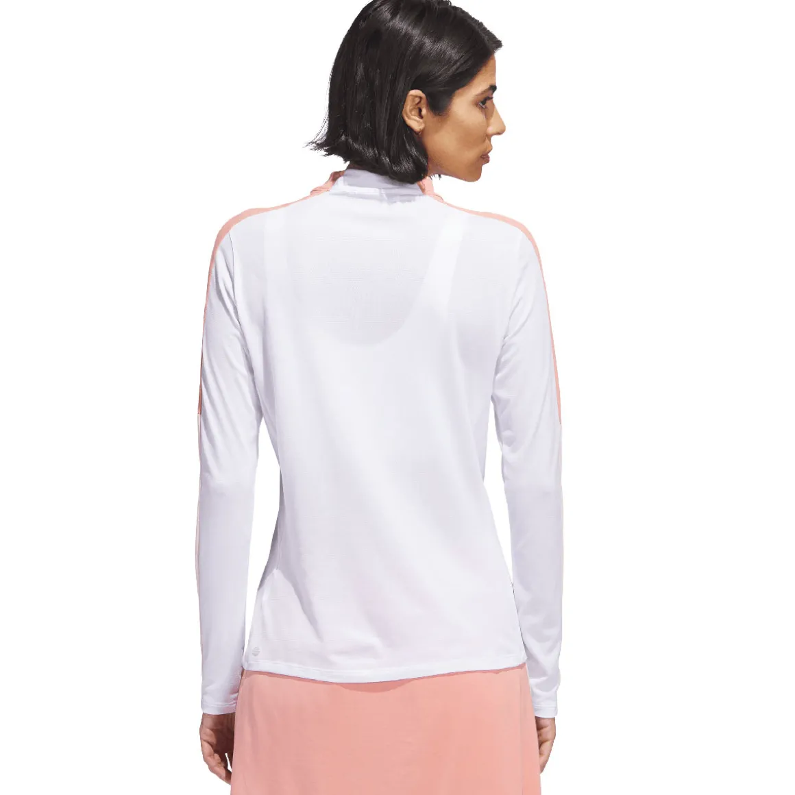 adidas Ladies MWN Mock Golf Mid Layer