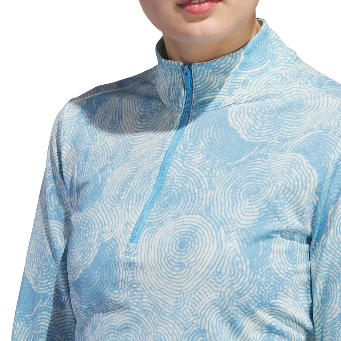 adidas_ladies_print_mock__3.webp adidas Ladies Print Mock Half Zip Golf Mid Layer