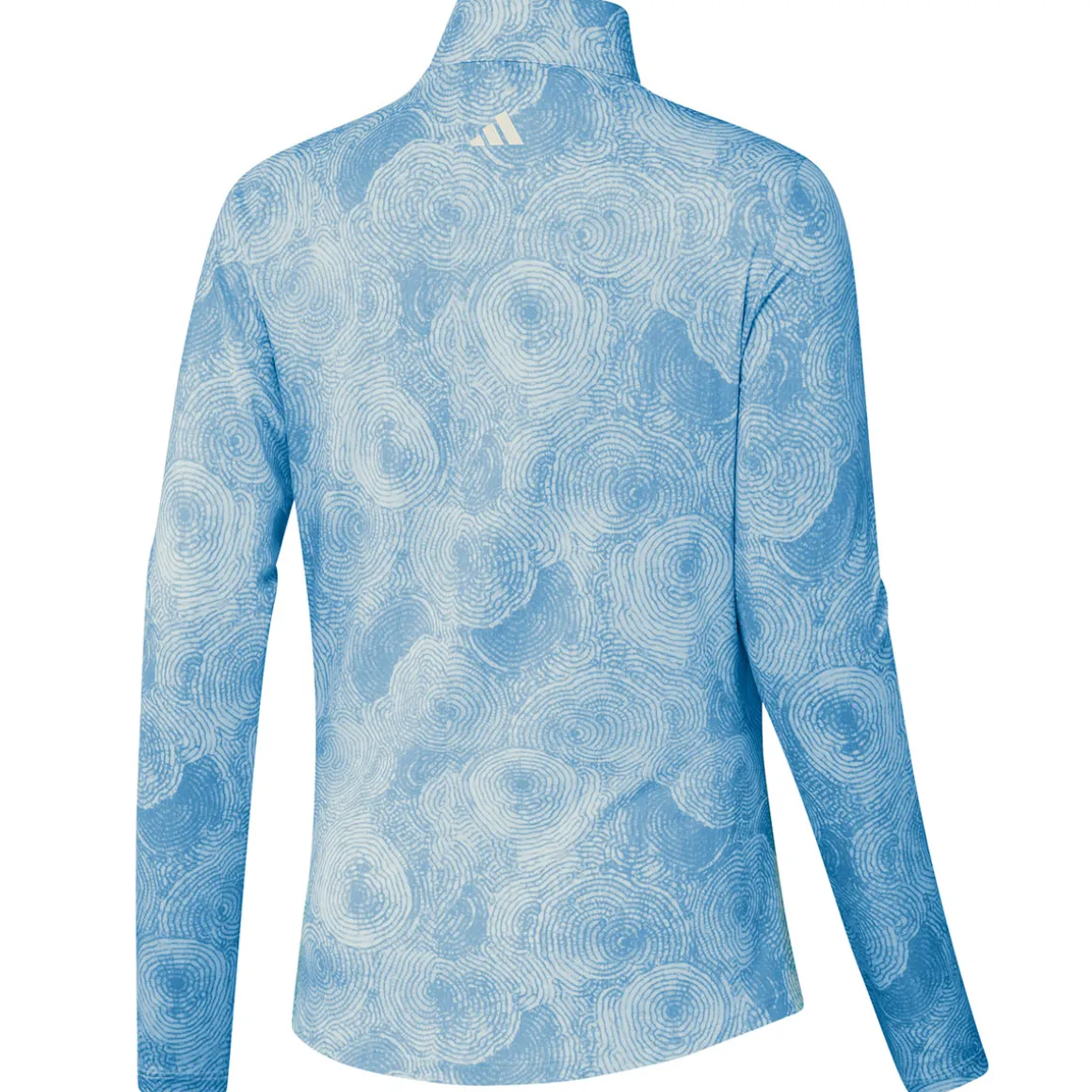 adidas_ladies_print_mock__5.webp adidas Ladies Print Mock Half Zip Golf Mid Layer