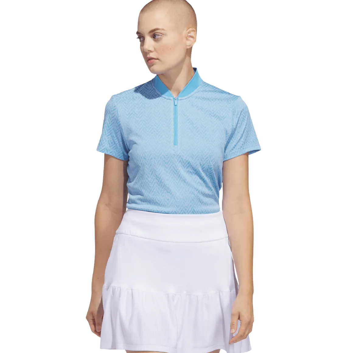 adidas Ladies Ultimate365 Jacquard Golf Polo Shirt