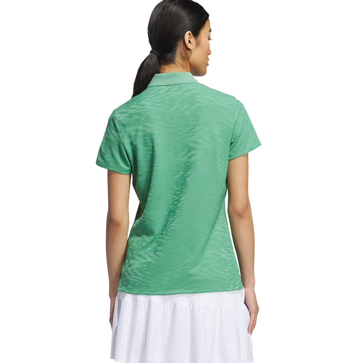 adidas Ladies Ultimate365 Jacquard Golf Polo Shirt