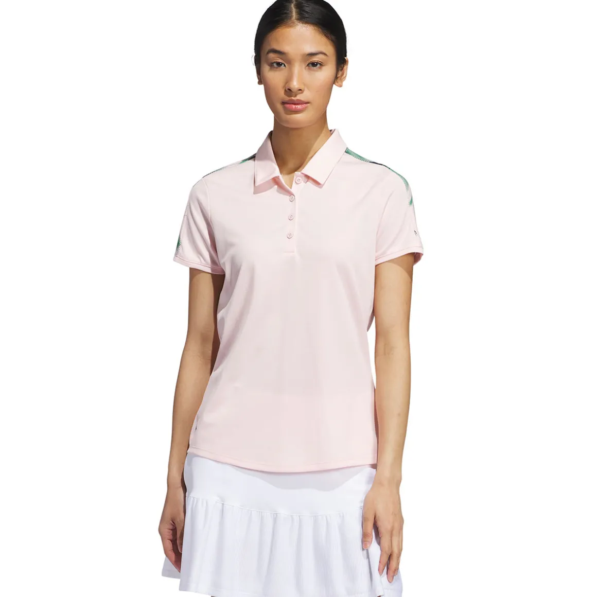 adidas Ladies Ultimate365 Printed Golf Polo Shirt