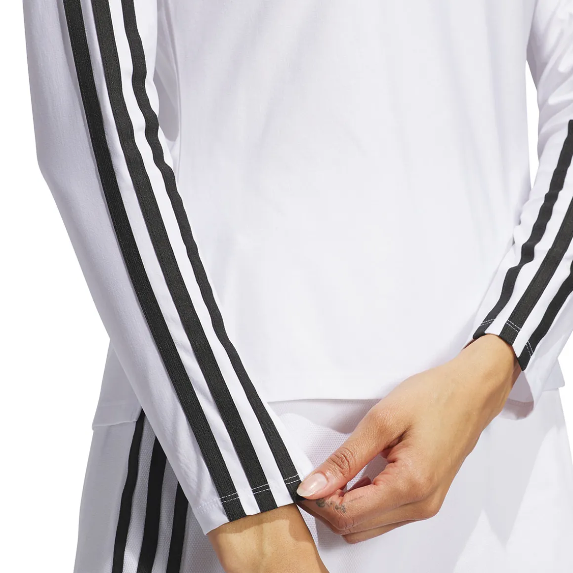 adidas_ladies_ultimate_tw_2-1.webp Adidas Ladies Ultimate365 TWISTKNIT Long Sleeve Crew Golf T-Shirt