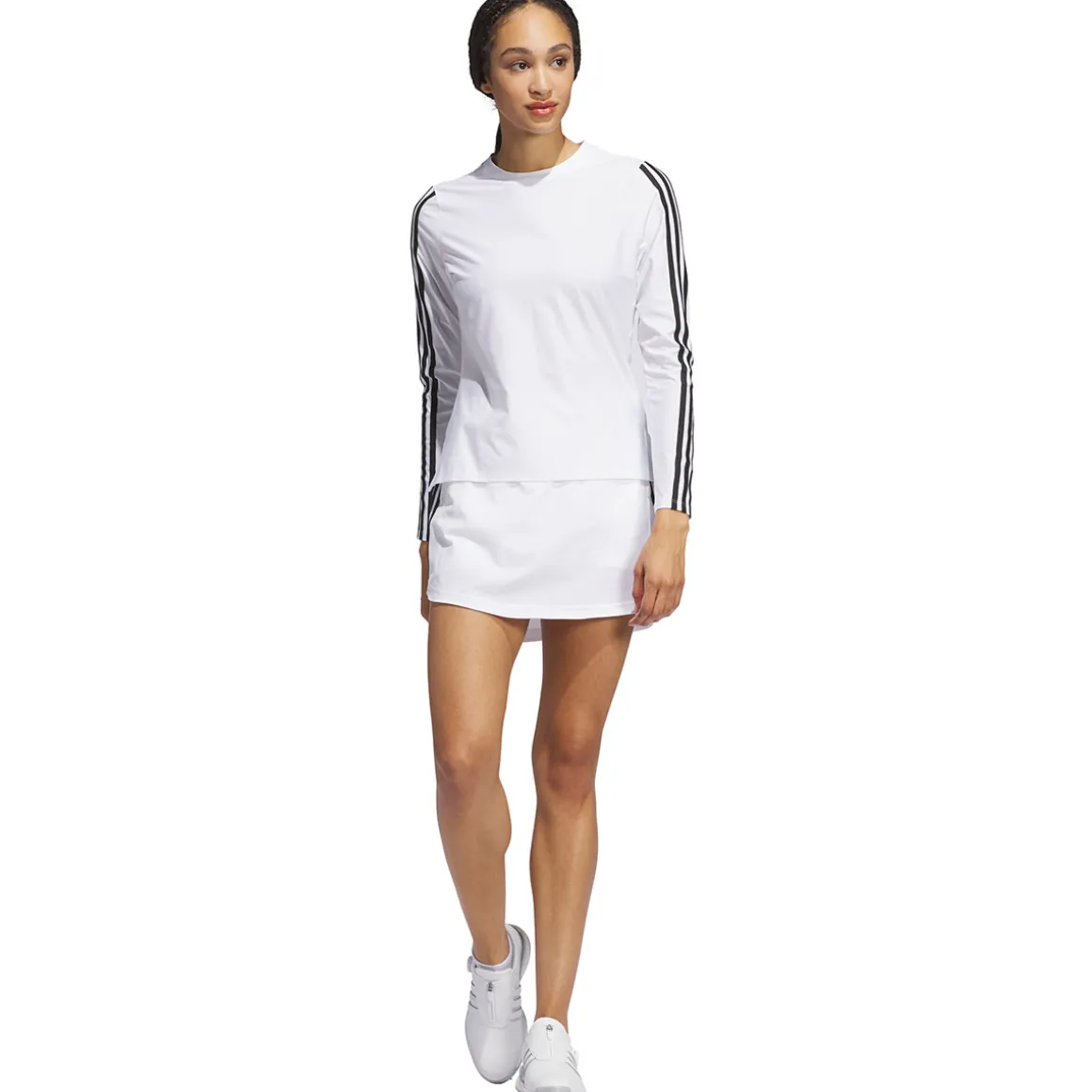 adidas_ladies_ultimate_tw_4-1.webp Adidas Ladies Ultimate365 TWISTKNIT Long Sleeve Crew Golf T-Shirt