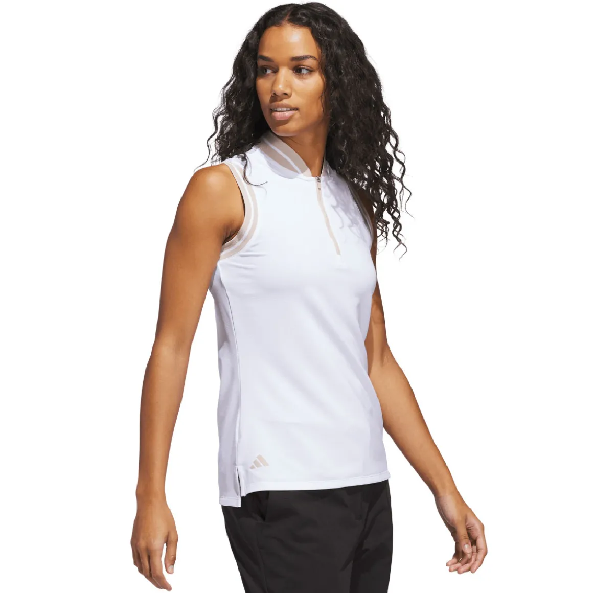 adidas Ladies Ultimate365 Zip Golf Polo Shirt
