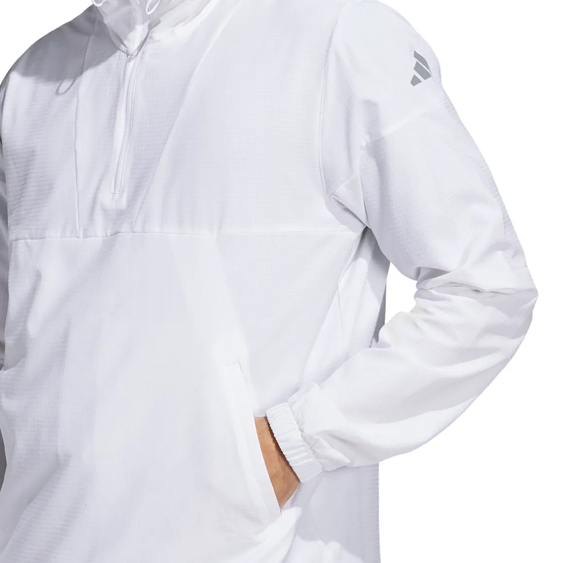 adidas_mens_anorak_ultima_2.webp adidas Men's Anorak Ultimate365 Club Half Zip Golf Mid Layer