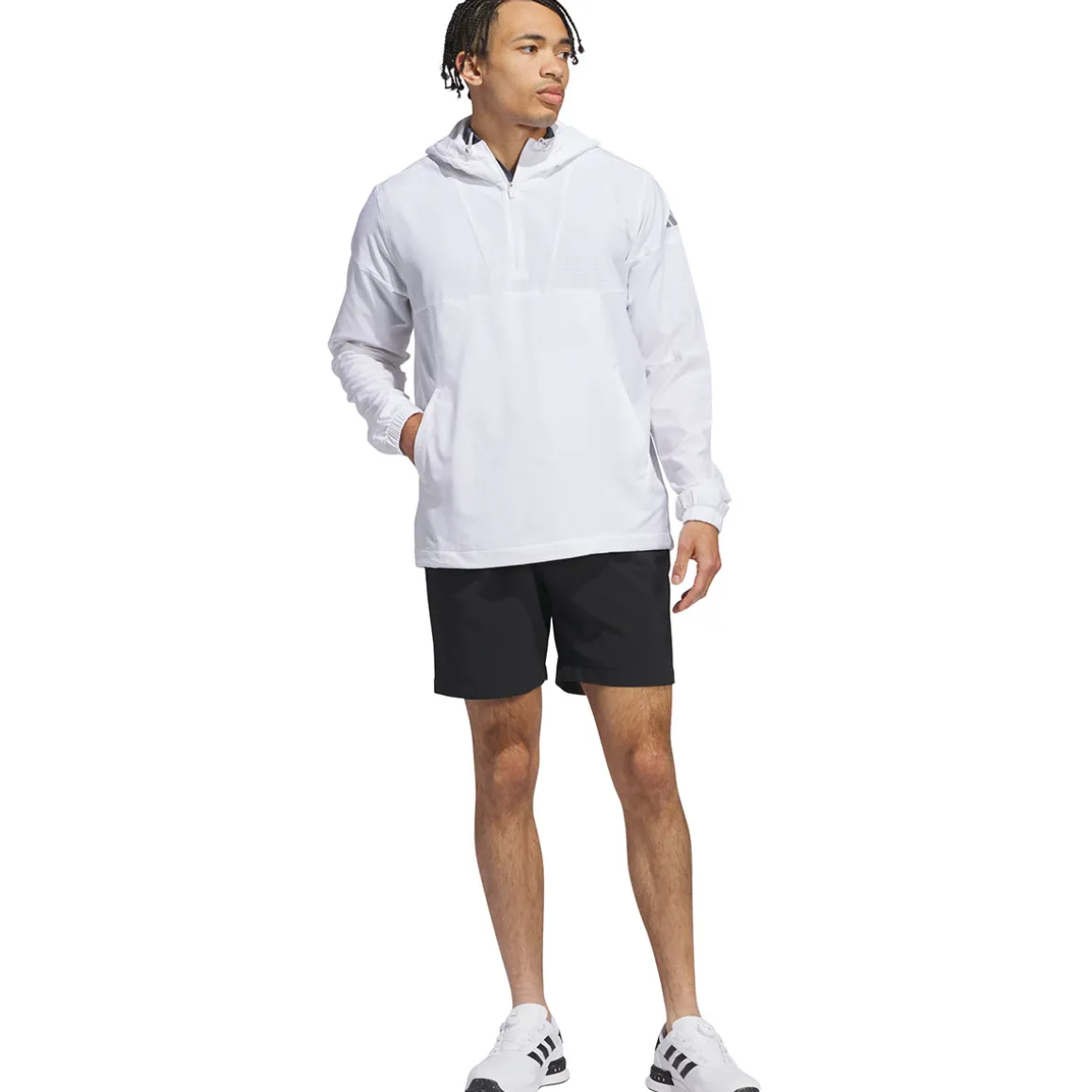 adidas_mens_anorak_ultima_5.webp adidas Men's Anorak Ultimate365 Club Half Zip Golf Mid Layer