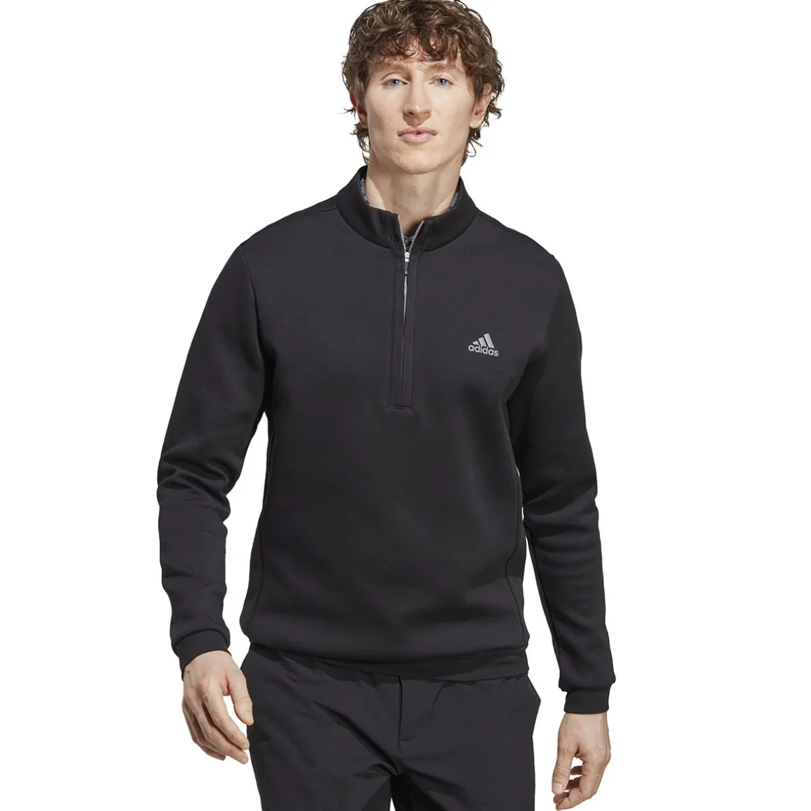adidas Men's Authentic Quarter Zip Golf Midlayer