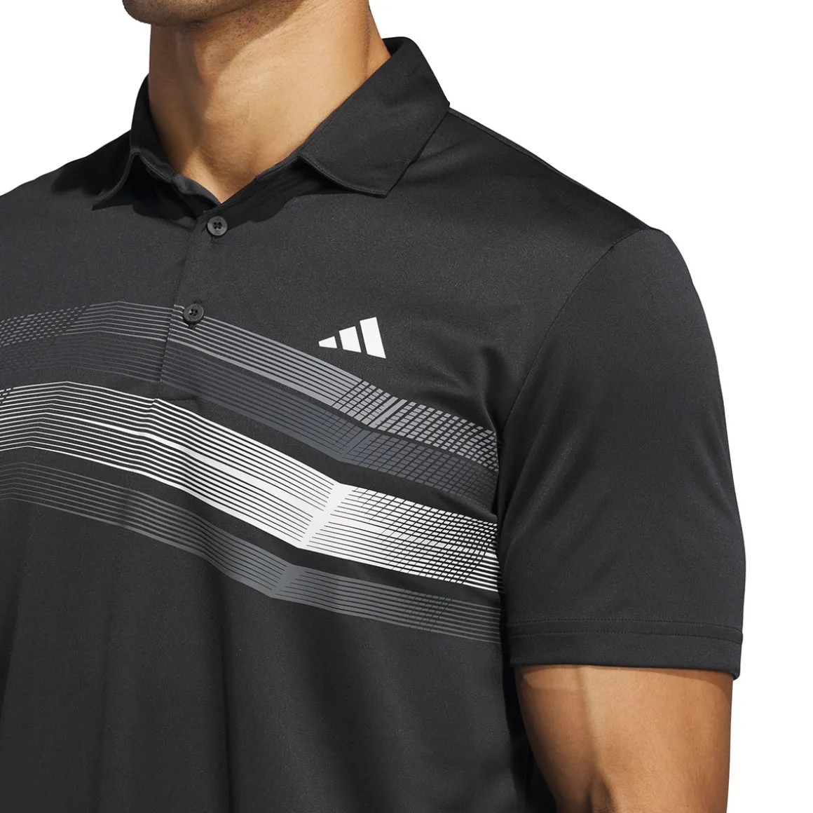 adidas_mens_core_chest_st_2.webp adidas Men's Core Chest Stripe Golf Polo Shirt