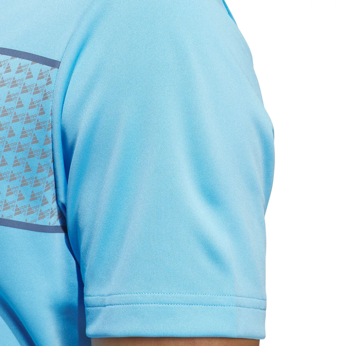 adidas_mens_core_chest_st_3-4.webp adidas Men's Core Chest Stripe Golf Polo Shirt