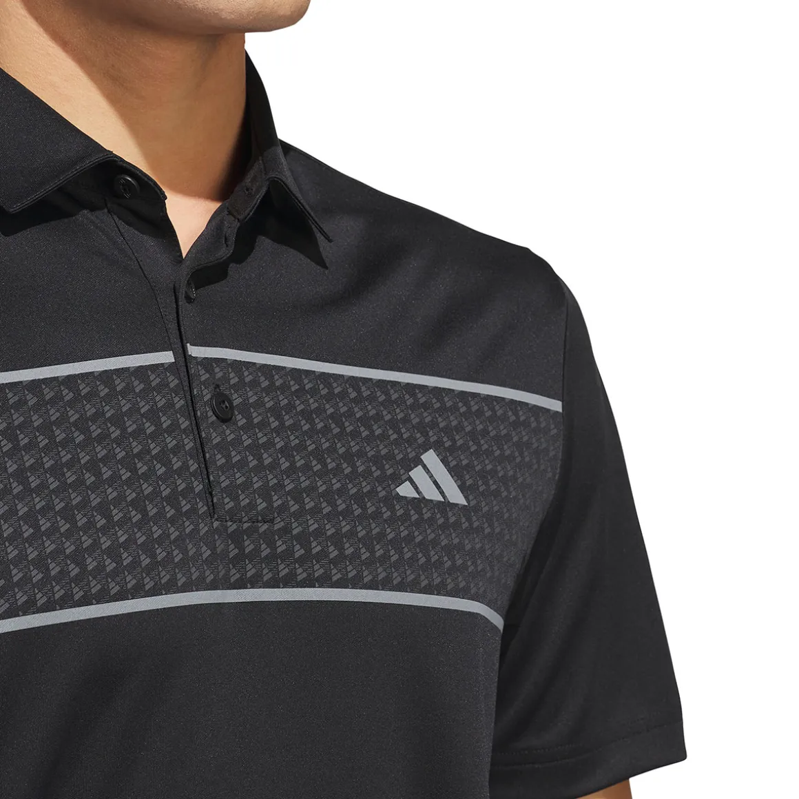 adidas_mens_core_chest_st_7-5.webp adidas Men's Core Chest Stripe Golf Polo Shirt