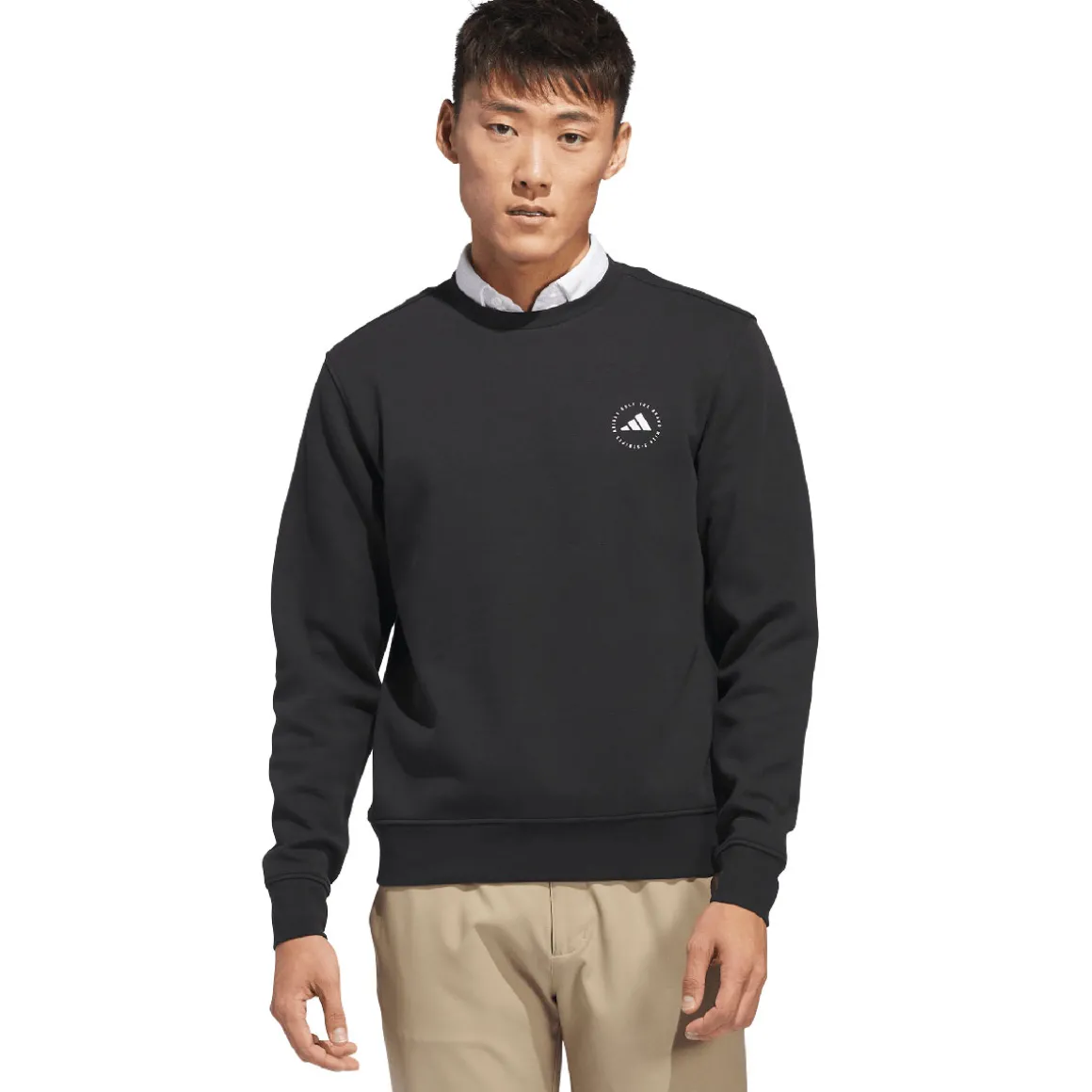 adidas_mens_core_crew_nec_5-1.webp adidas Men's Core Crew Neck Golf Sweater