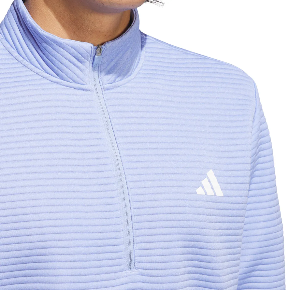 adidas_mens_dwr_textured__12.webp adidas Men's DWR Textured Quarter Zip Golf Mid Layer