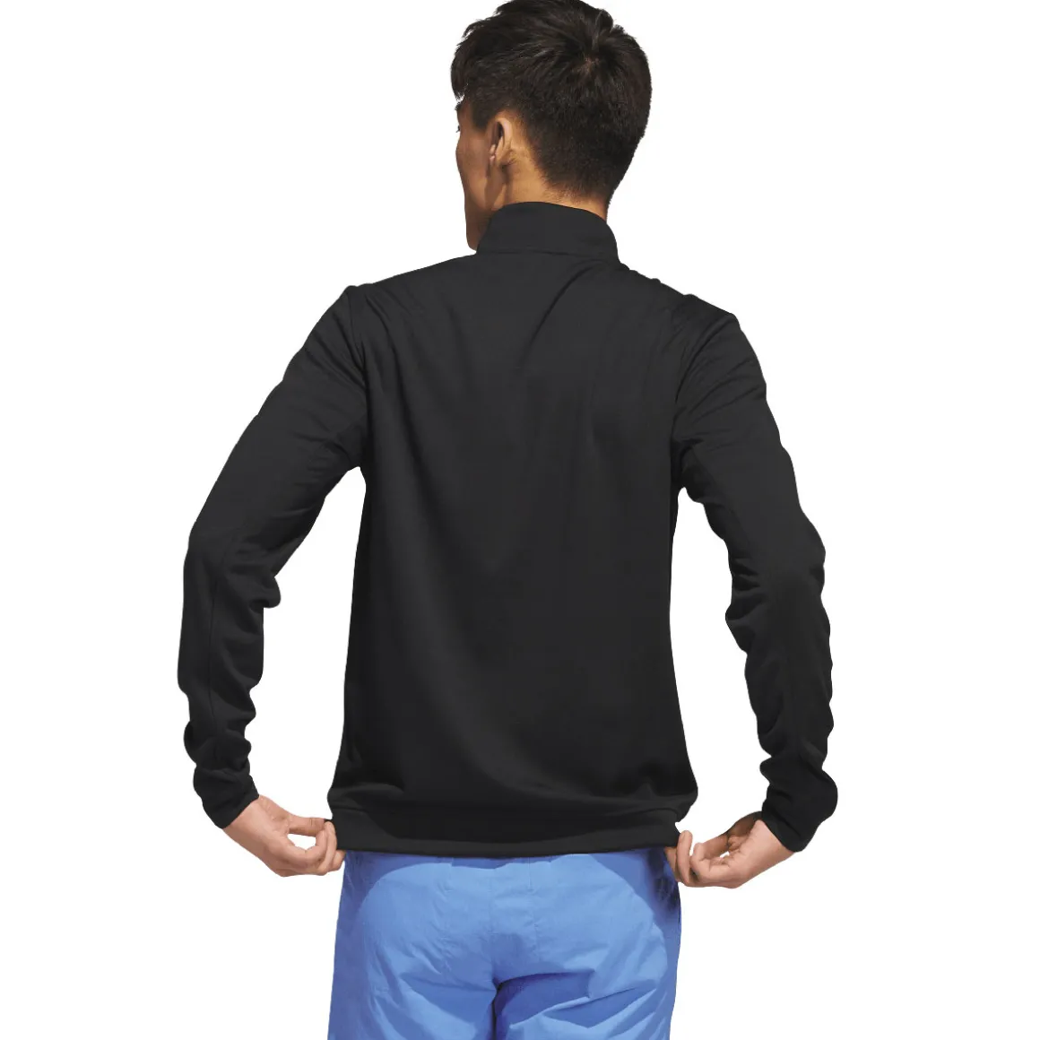 adidas Men's Elevated Quarter Zip Golf Midlayer