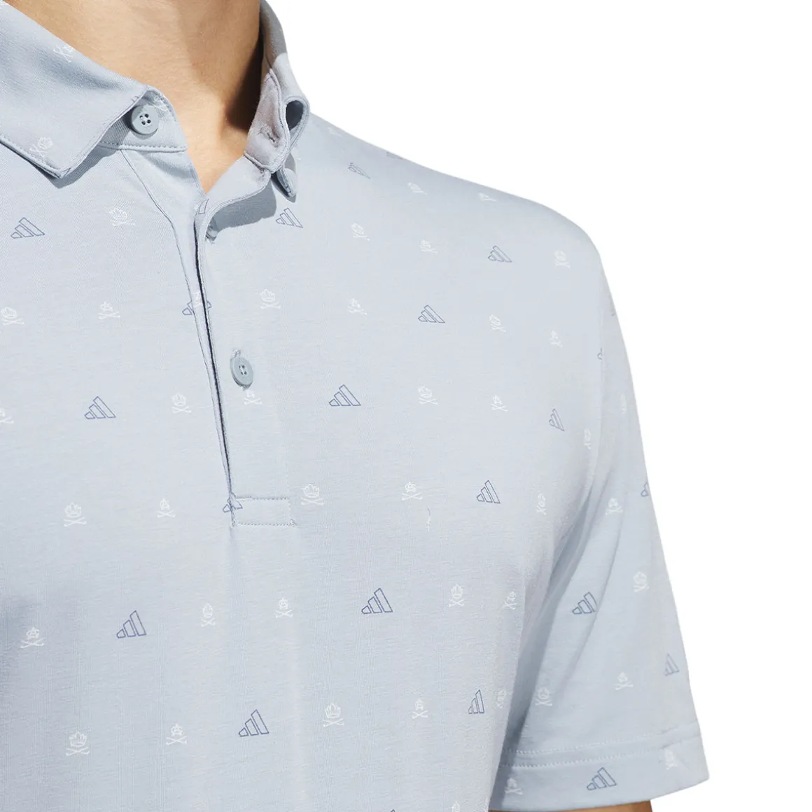 adidas_mens_goto_print_go_2.webp adidas Men's Go-To Print Golf Polo Shirt