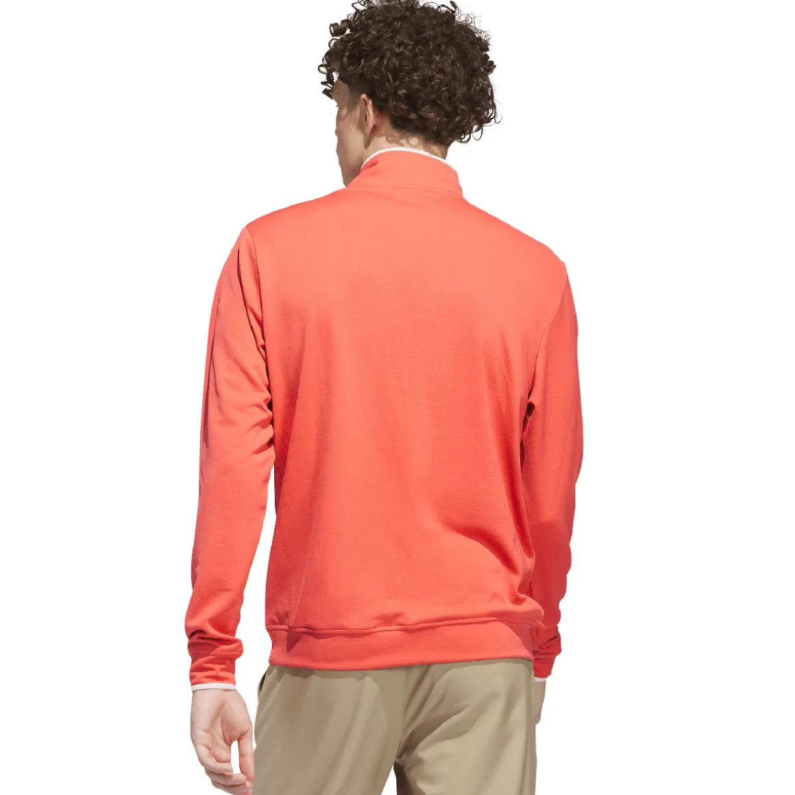 adidas Men's Lightweight Half Zip Golf Midlayer