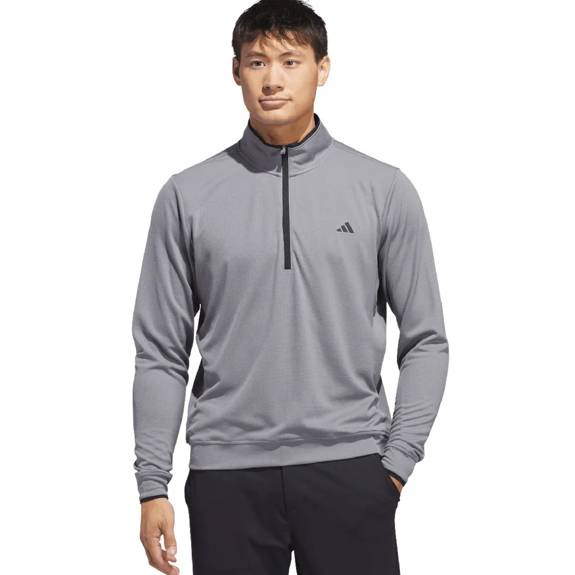 adidas_mens_lightweight_h_16-2.webp adidas Men's Lightweight Half Zip Golf Midlayer