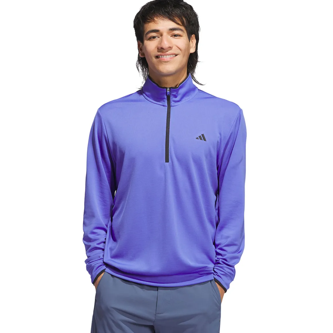 adidas_mens_lightweight_h_5-2.webp adidas Men's Lightweight Half Zip Golf Midlayer