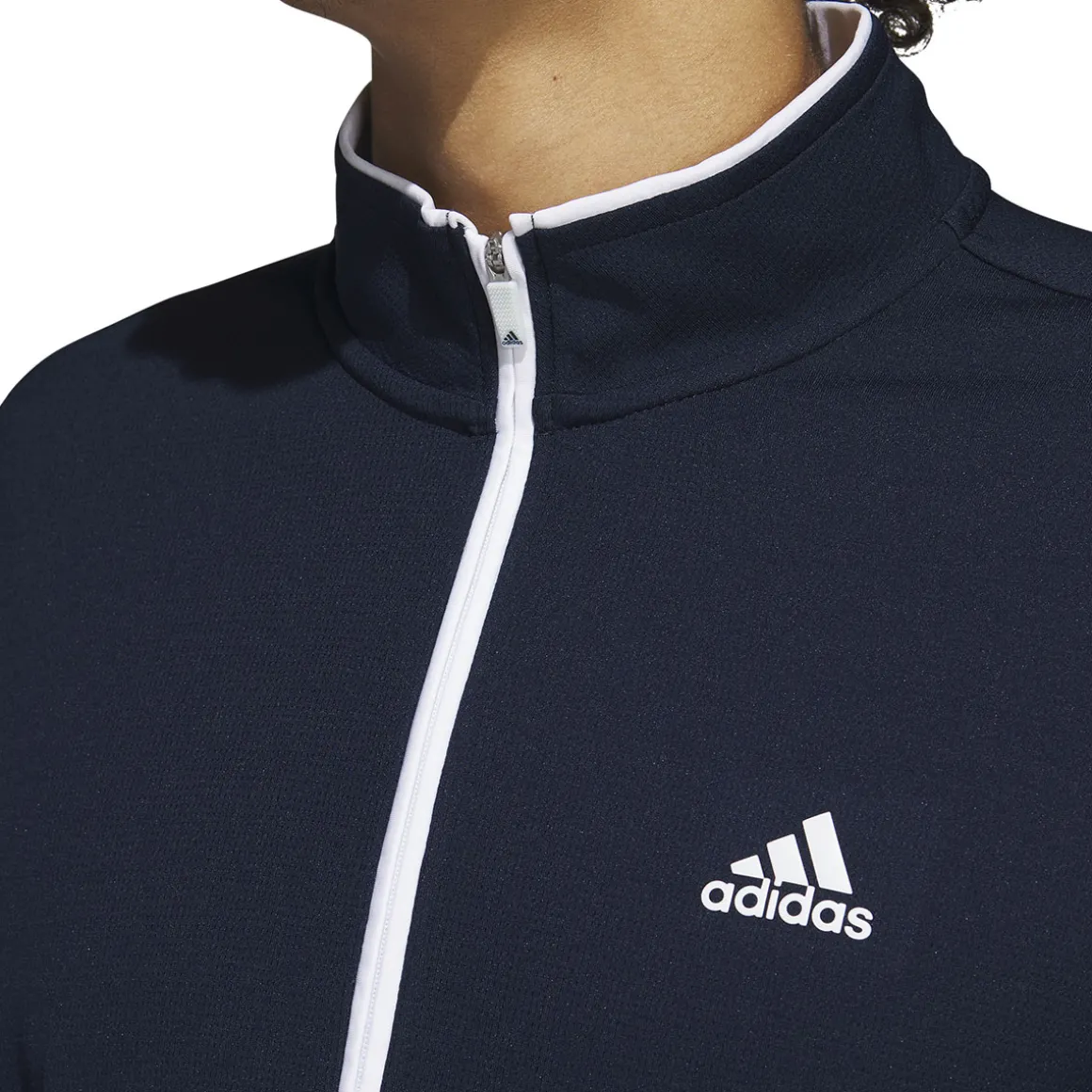 adidas_mens_primegreen_up_7.webp adidas Men's PRIMEGREEN UPF Half Zip Golf Midlayer