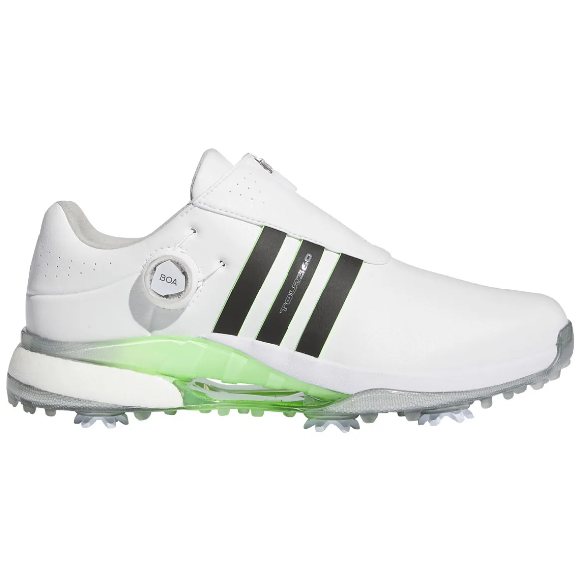 adidas Men's Tour360 24 BOA Boost Waterproof Spiked Golf Shoes