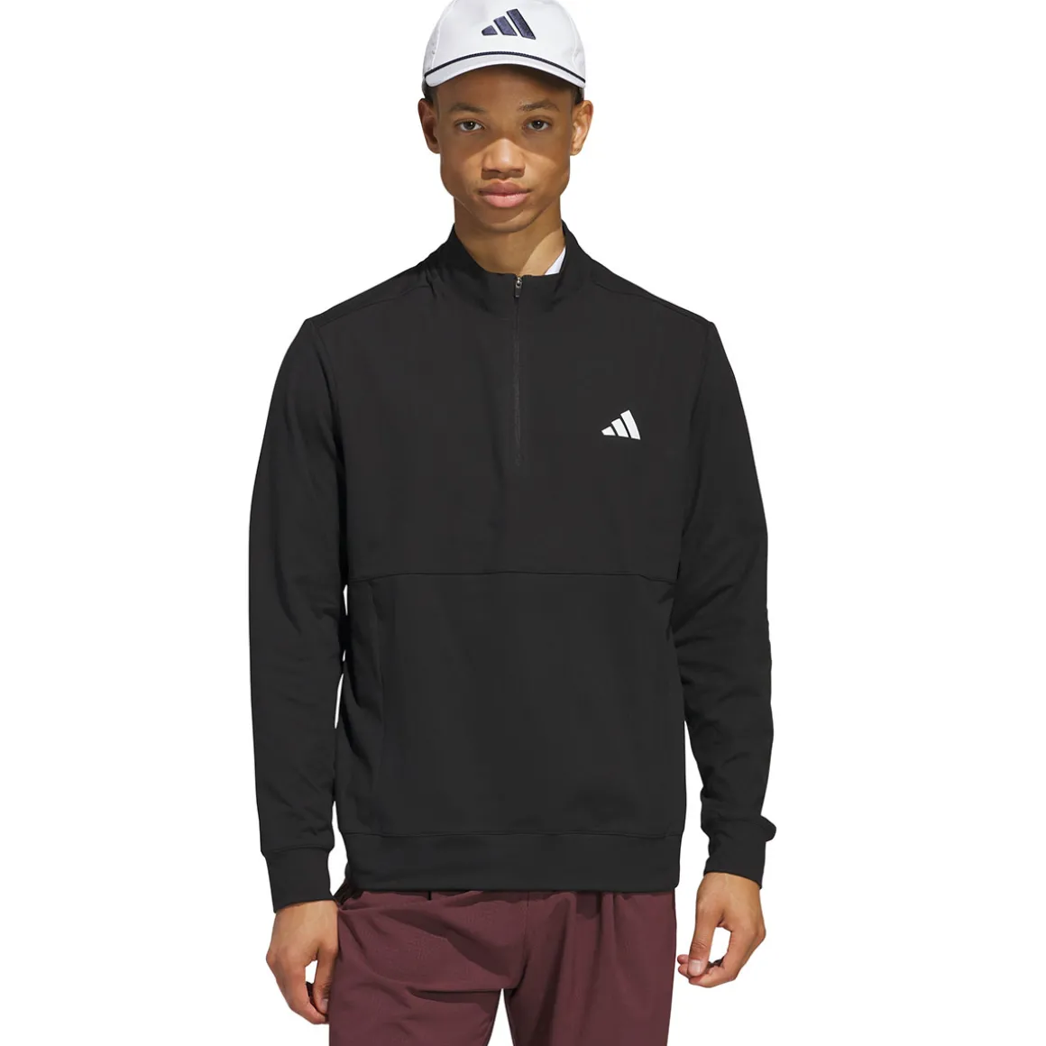 adidas Men's Tour Quarter Zip Golf Mid Layer
