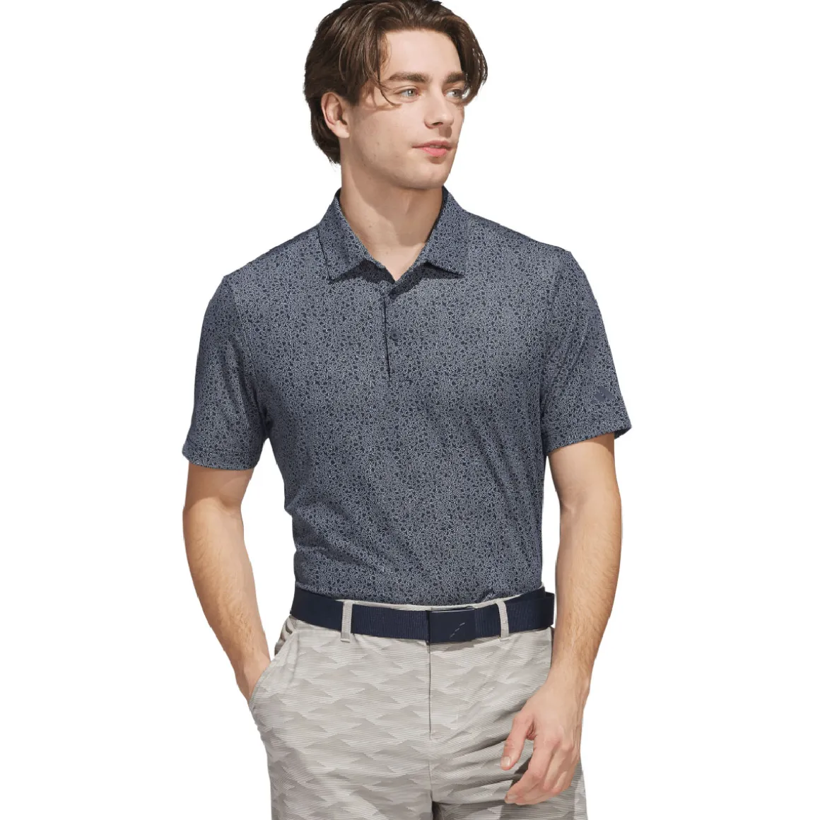 adidas Men's Ultimate365 Mini Bunker Golf Polo Shirt