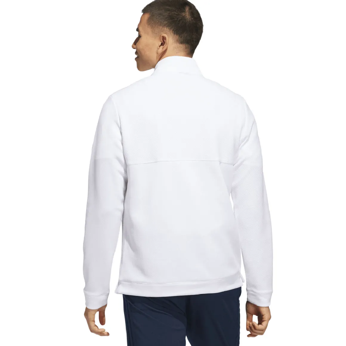 adidas Men's Ultimate365 Textured Quarter Zip Golf Mid Layer