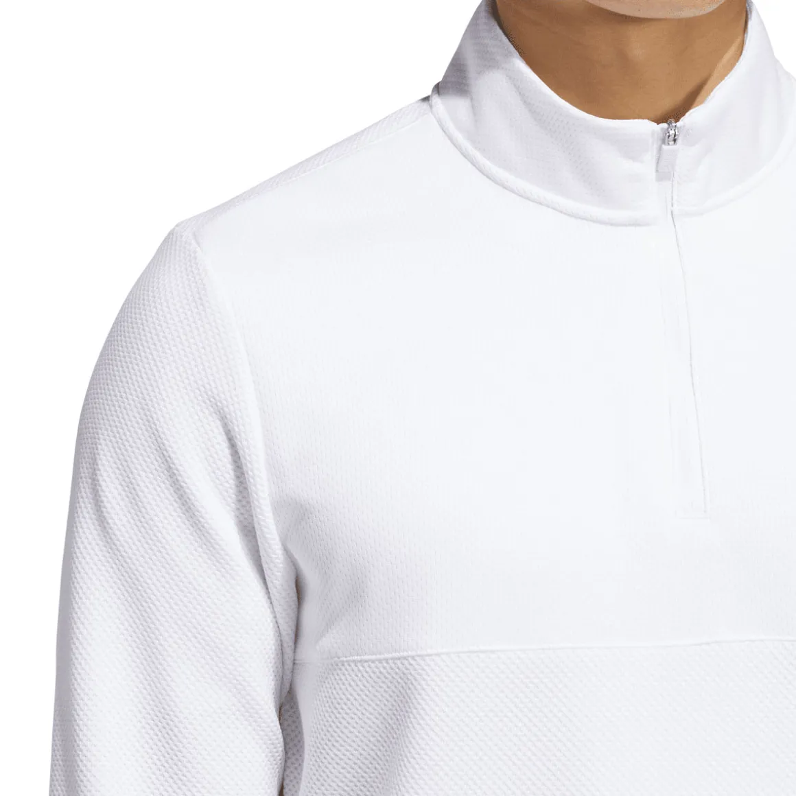 adidas_mens_ultimate_text_2.webp adidas Men's Ultimate365 Textured Quarter Zip Golf Mid Layer