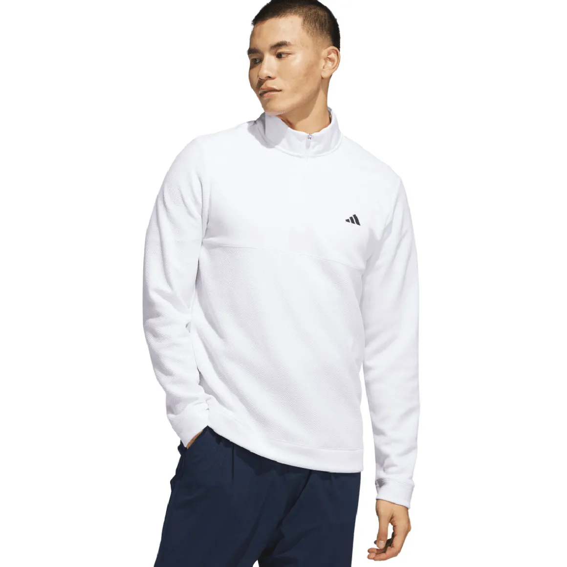 adidas_mens_ultimate_text_5-2.webp adidas Men's Ultimate365 Textured Quarter Zip Golf Mid Layer