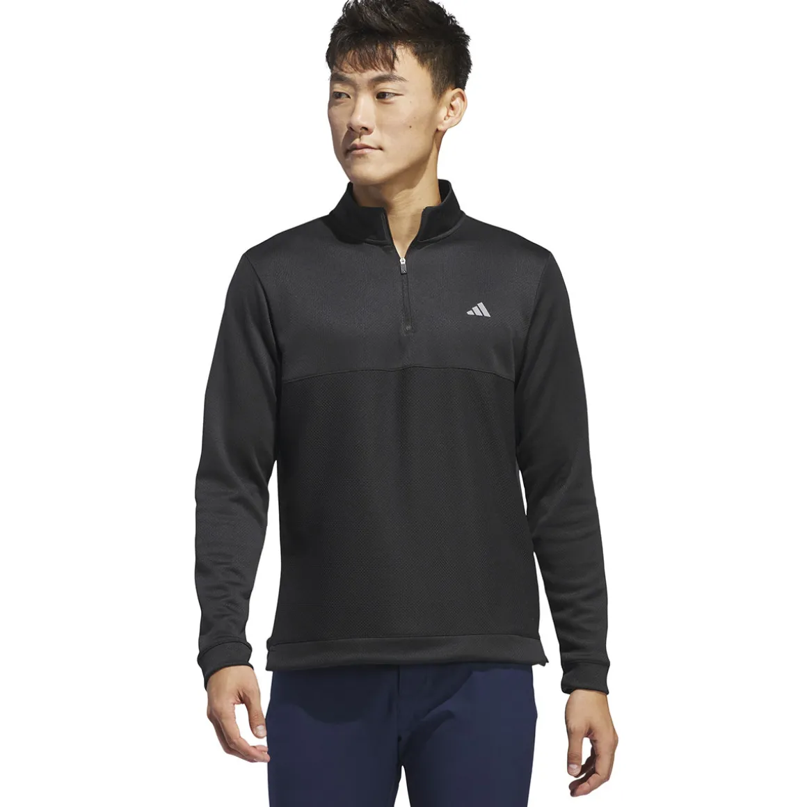 adidas_mens_ultimate_text_6.webp adidas Men's Ultimate365 Textured Quarter Zip Golf Mid Layer