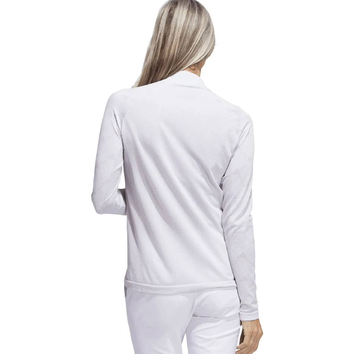 adidas Ultimate365 Tour Monogram Mock Neck Long Sleeve Golf Base Layer