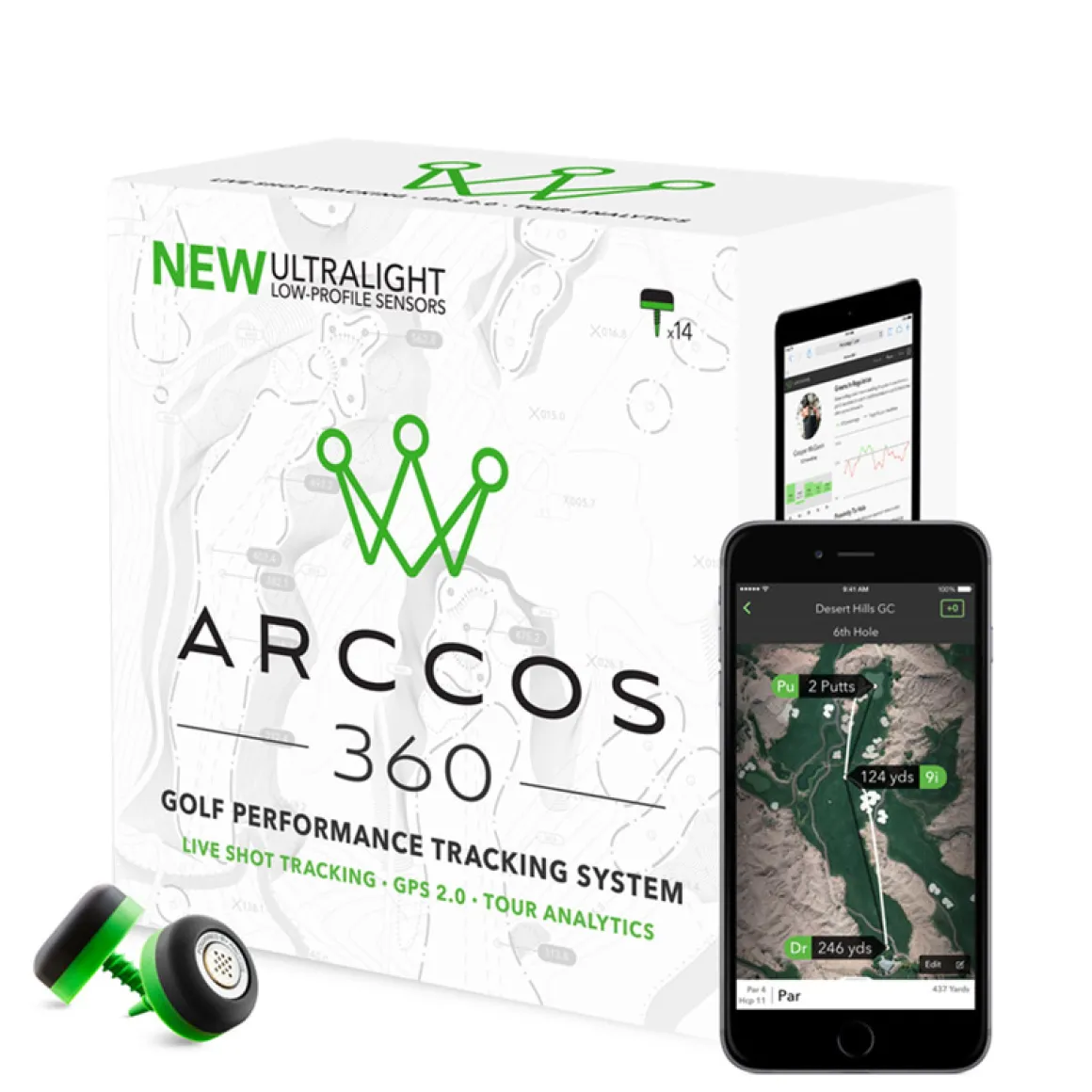 Arccos 360 Golf Tracking System