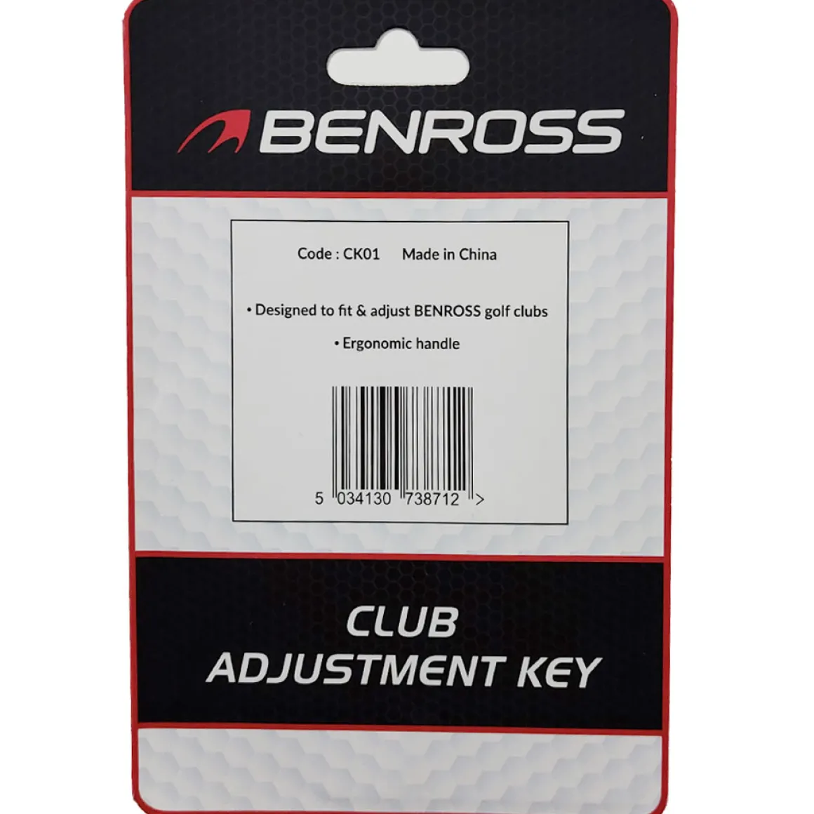 Benross Golf Club Adjustment Key