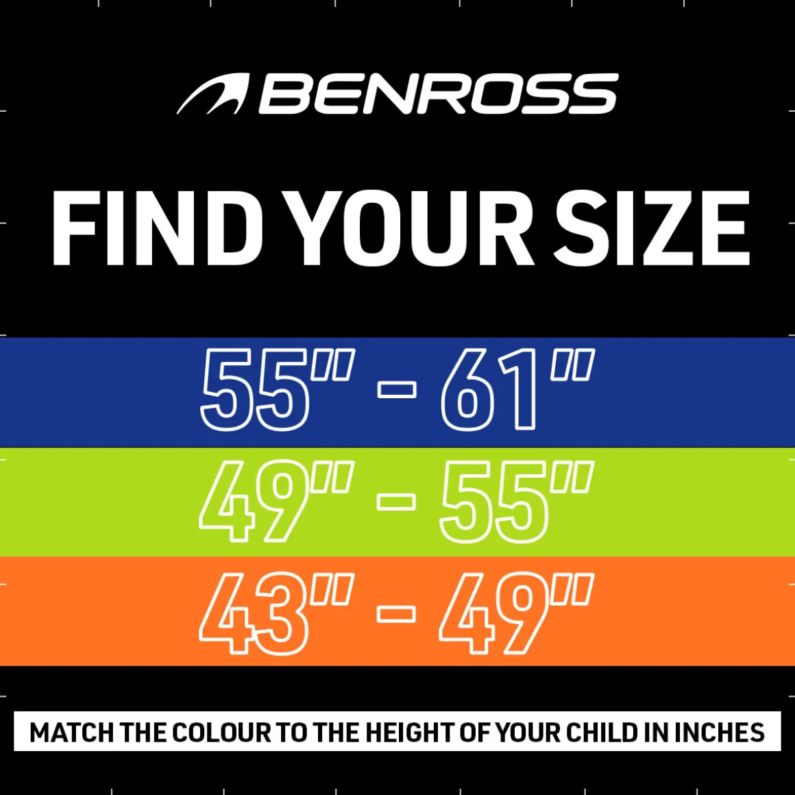 benross_junior_aero_orang_2-4.webp Benross Junior Aero Orange 43-49" Golf Package Set