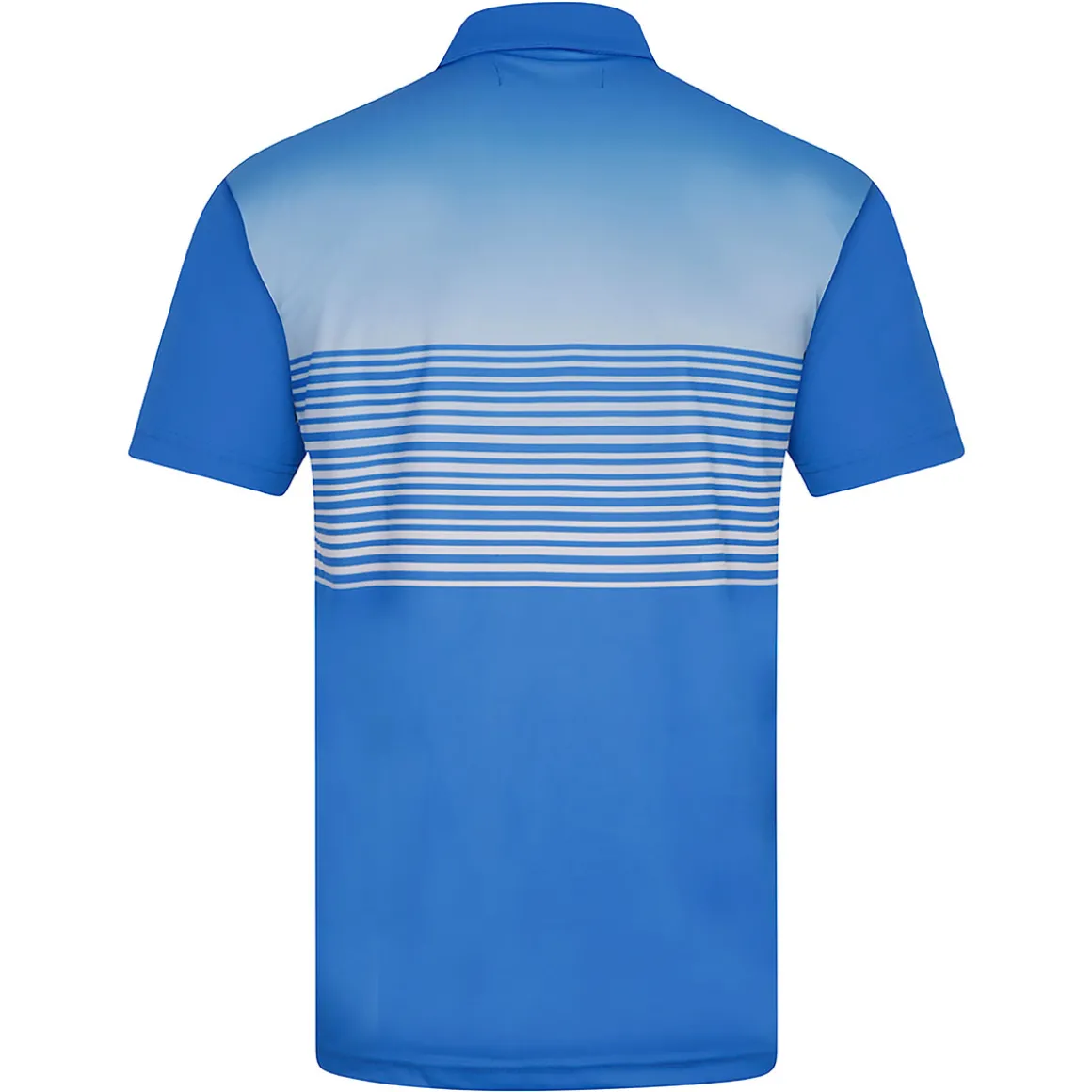 Benross Men's Fade Stripe Stretch Golf Polo Shirt