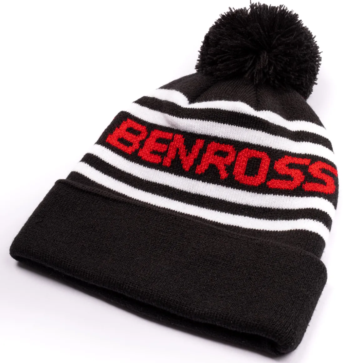 benross_mens_multi_stripe_3-1.webp Benross Men's Multi Stripe Knit Pom Golf Beanie