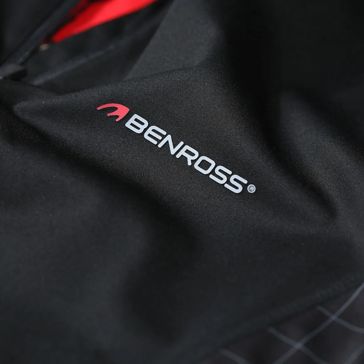 benross_mens_softshell_gr_2.webp Benross Men's Softshell Grid Half Zip Golf Midlayer