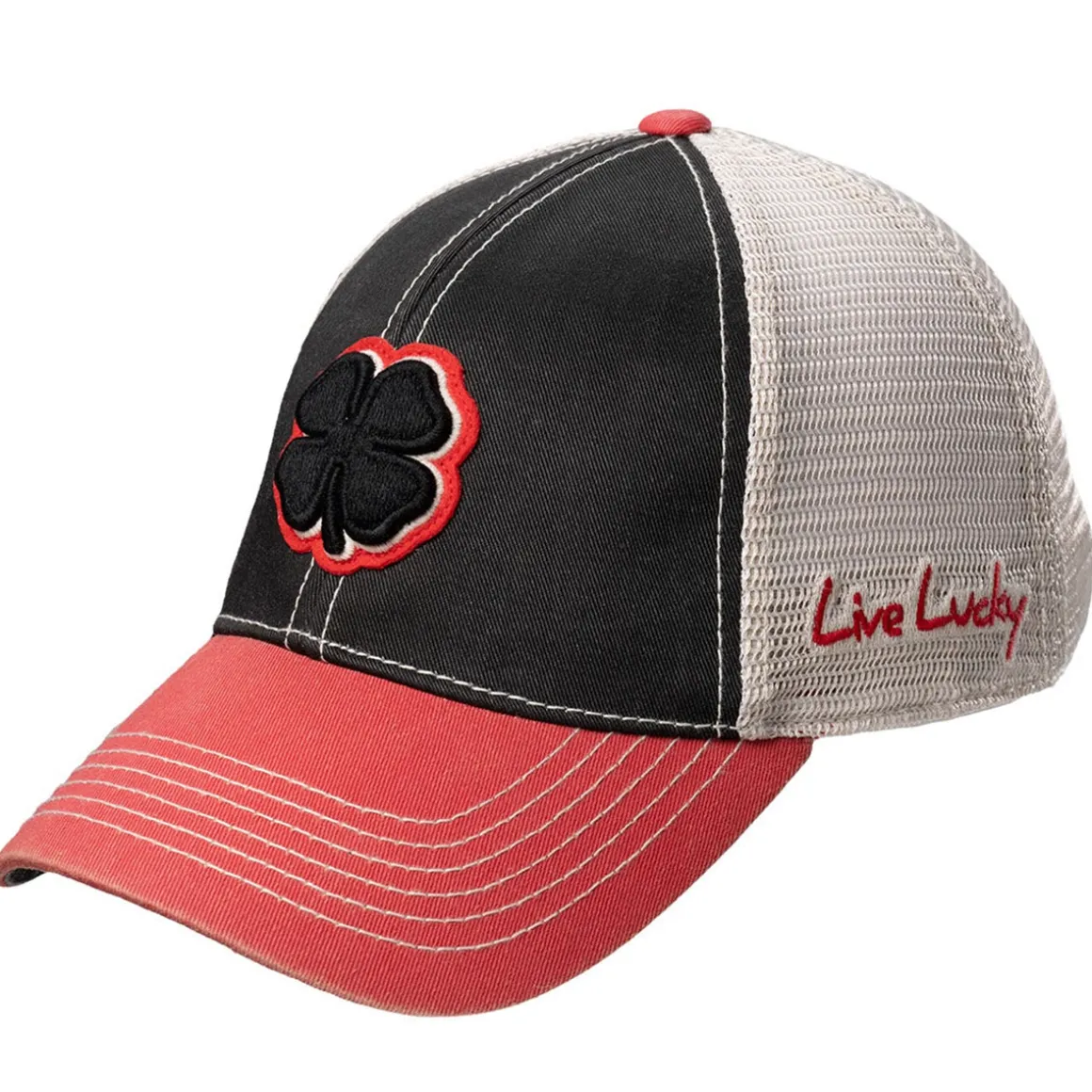 Black Clover Men's Two Tone Vintage 4 Golf Cap