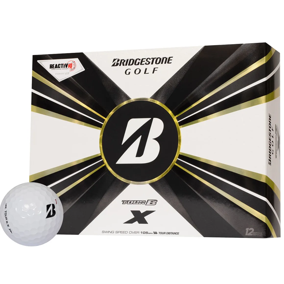 Bridgestone Tour B X Bryson DeChambeau 12 Golf Ball Pack