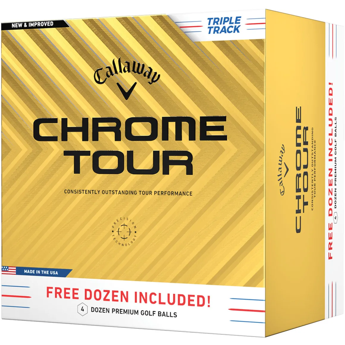 Callaway Chrome Tour 4 for 3 48 Golf Ball Pack