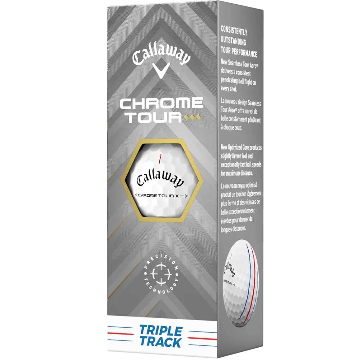 Callaway Chrome Triple Diamond Triple Track 12 Golf Ball Pack