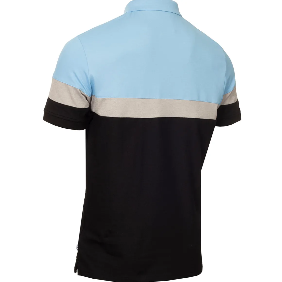 Calvin Klein Men's Chest Stripe Block Golf Polo Shirt