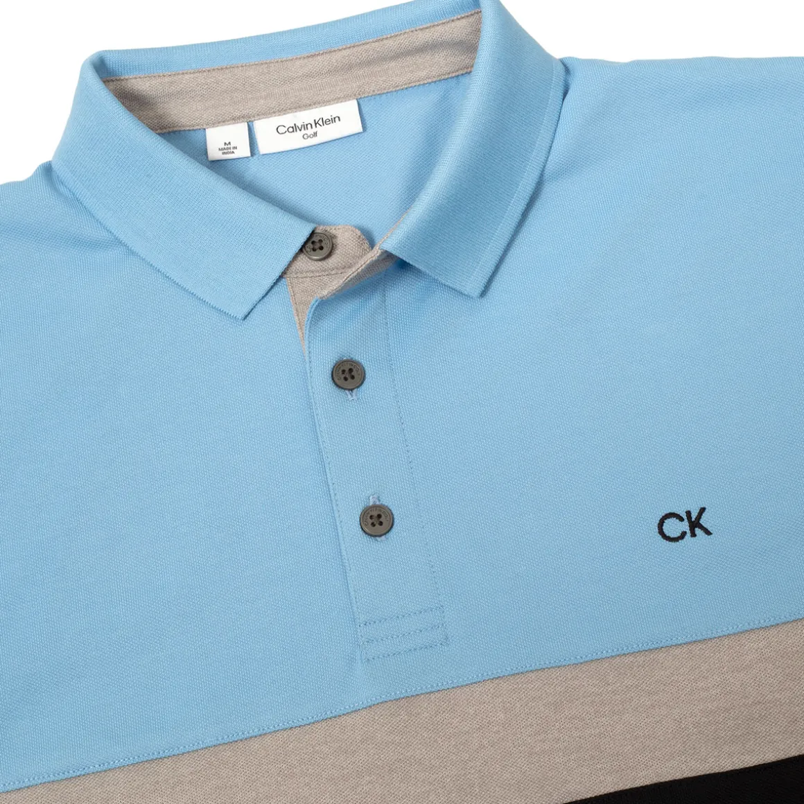 calvin_klein_mens_chest_s_3.webp Calvin Klein Men's Chest Stripe Block Golf Polo Shirt
