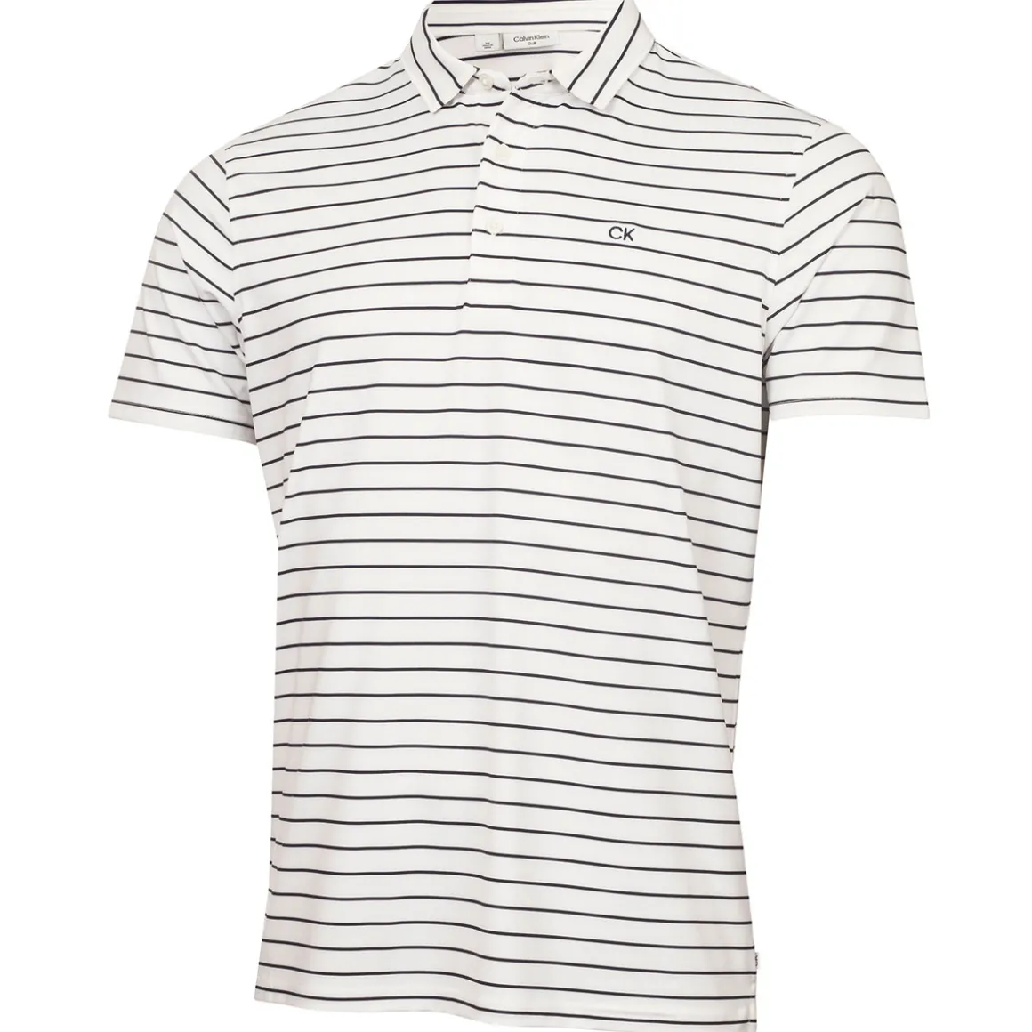 Calvin Klein Men's Fine Stripe Golf Polo Shirt