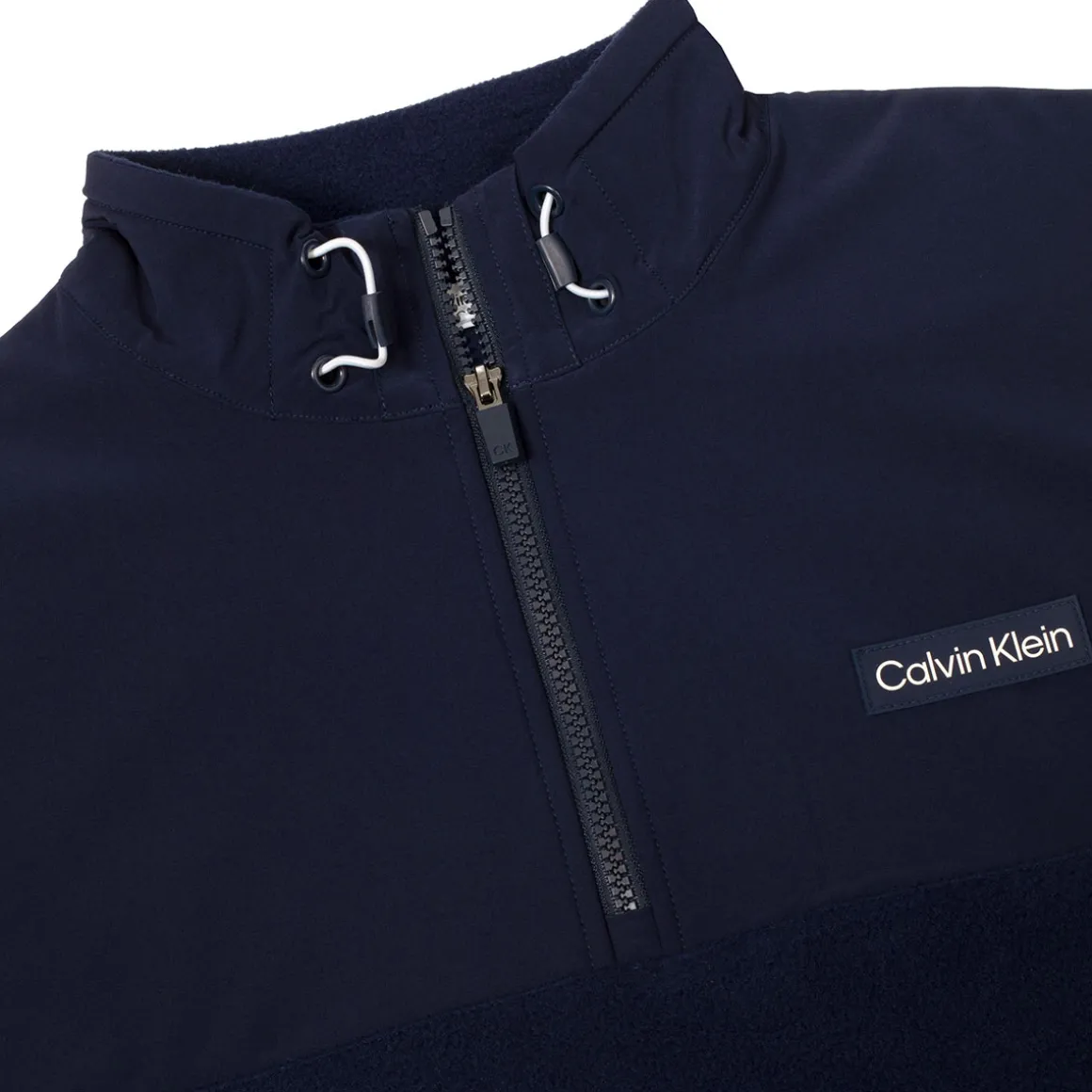 calvin_klein_mens_hybrid__2.webp Calvin Klein Men's Hybrid Polar Fleece Half Zip Golf Mid Layer