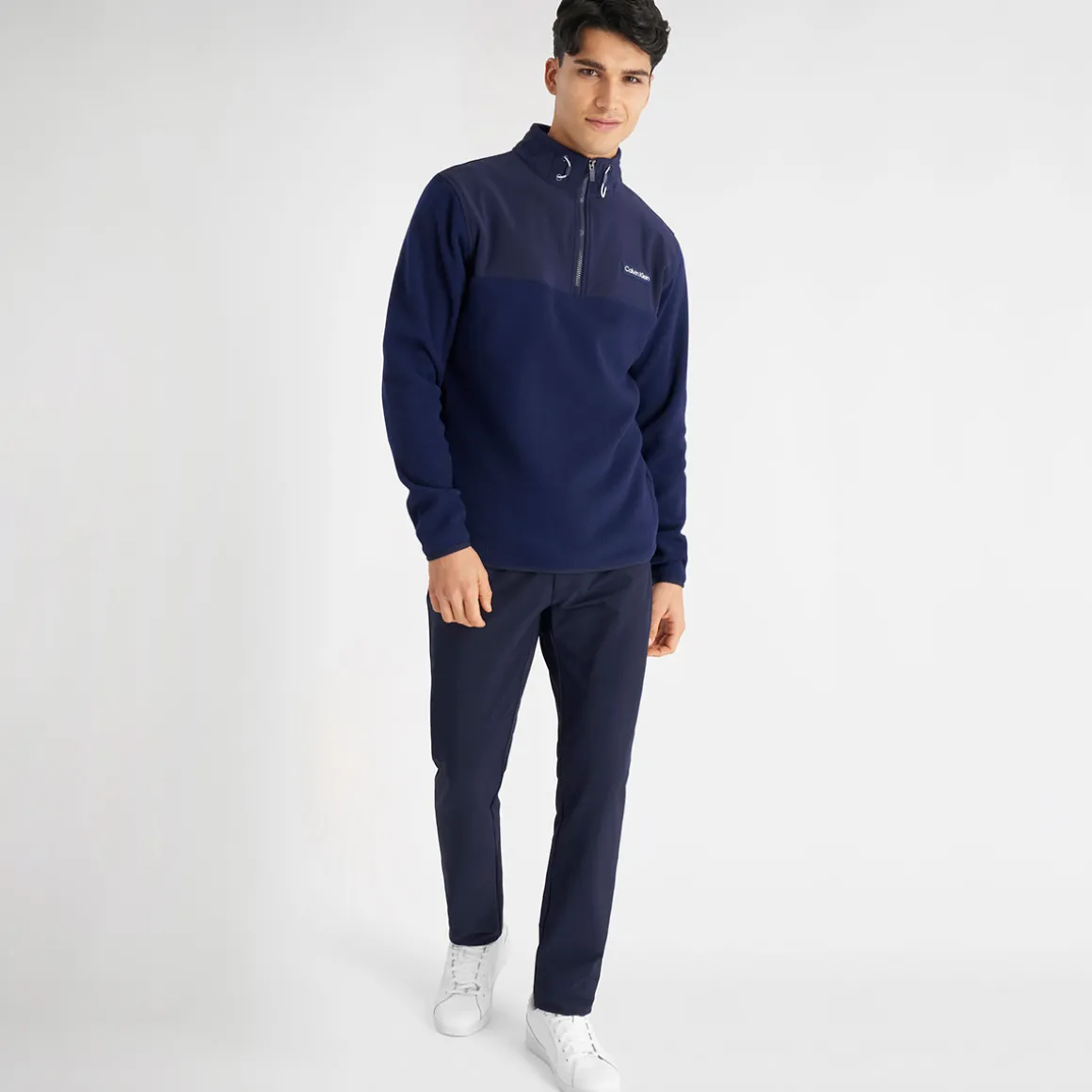calvin_klein_mens_hybrid__4.webp Calvin Klein Men's Hybrid Polar Fleece Half Zip Golf Mid Layer