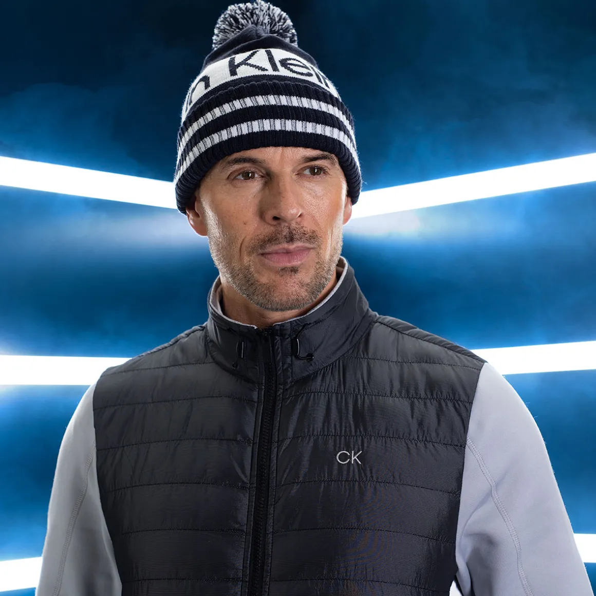 Calvin Klein Men's Logo Bobble Golf Hat